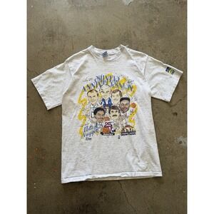 90's Salem Sportswear NBA Denver Nuggets Silver Anniversary Tee